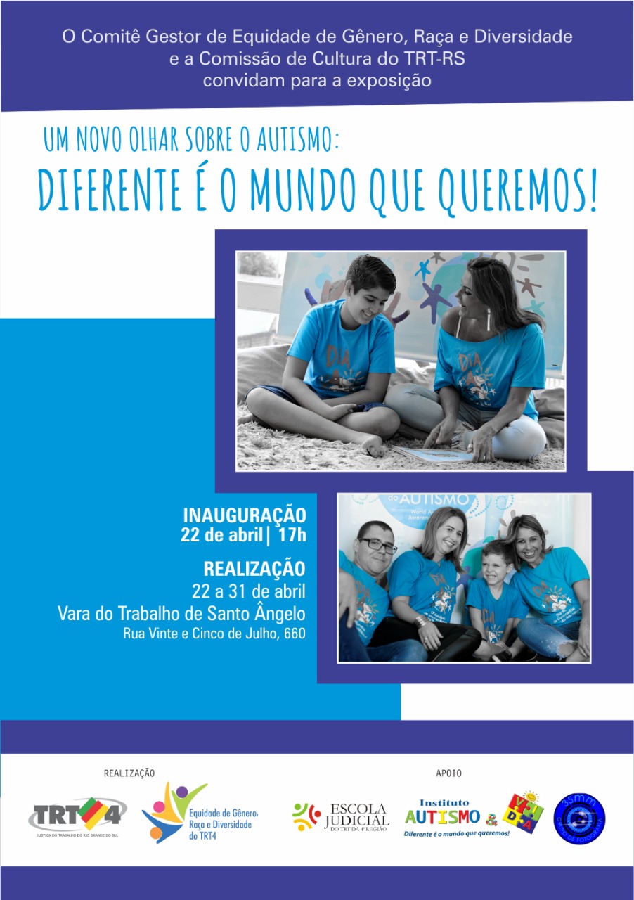 Um novo olhar sobre o autismo: semana de conscientização em Santo Ângelo