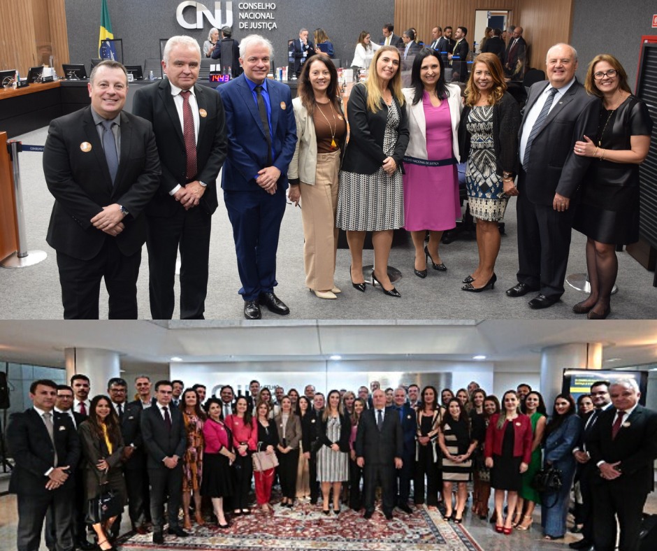 AMATRA marca presença em sessão do CNJ e na posse no TSE