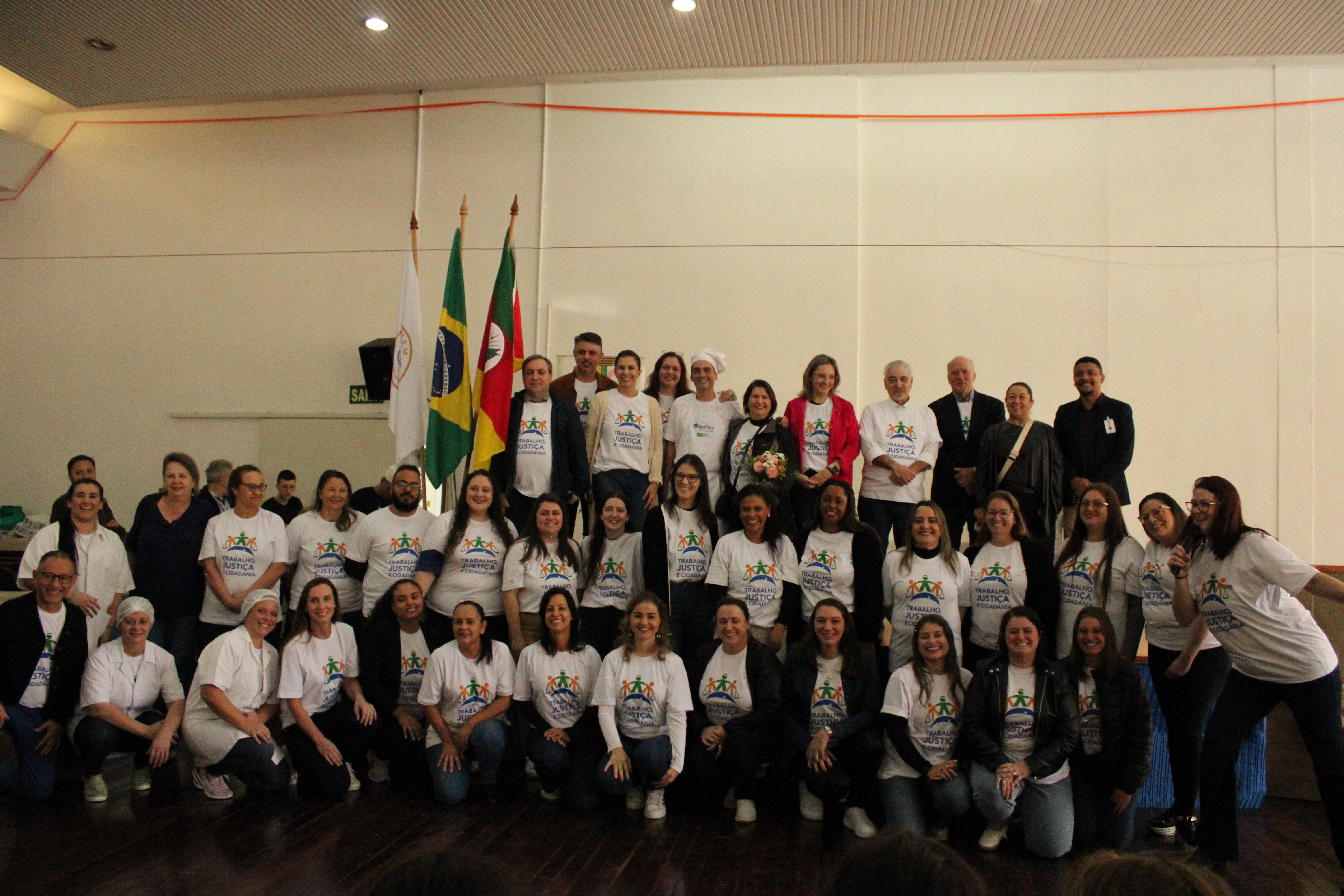 Culminância em escola caxiense realiza expressiva atividade do Programa TJC no Rio Grande do Sul