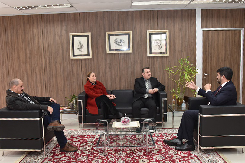 Candidatos à nova diretoria da Amatra IV visitam Administração do Tribunal