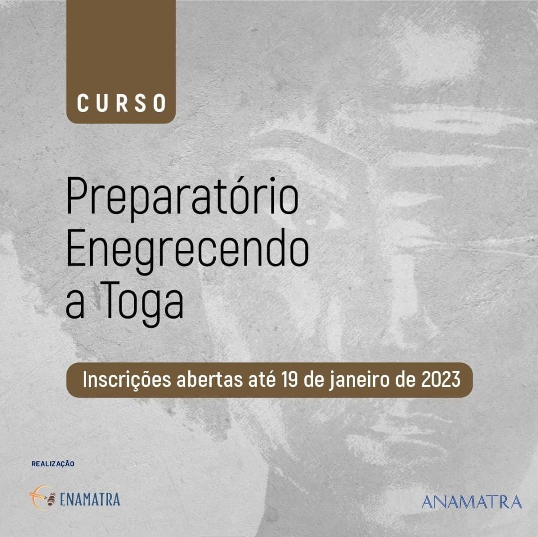 Pela diversidade: curso da Anamatra recebe inscrições