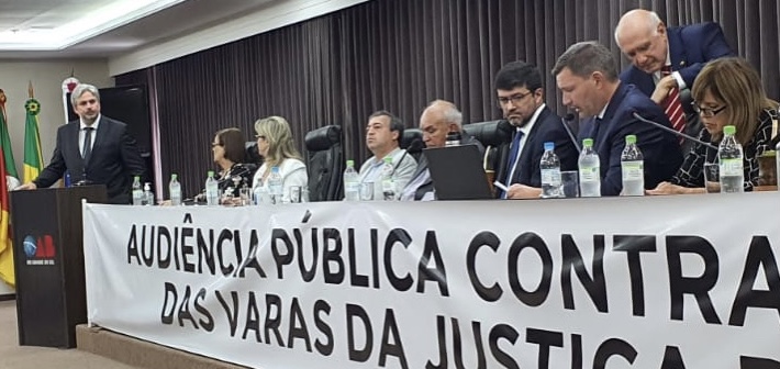 Presidente da Amatra participa de audiência pública da OAB/RS contra a extinção de Varas do Trabalho
